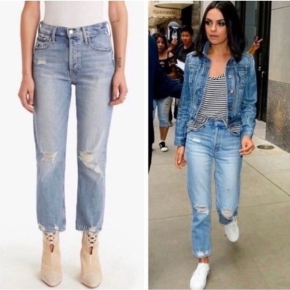 Mother Superior The Tomcat The Confession Distressed Button Fly Straight Jean 30 - Picture 15 of 16